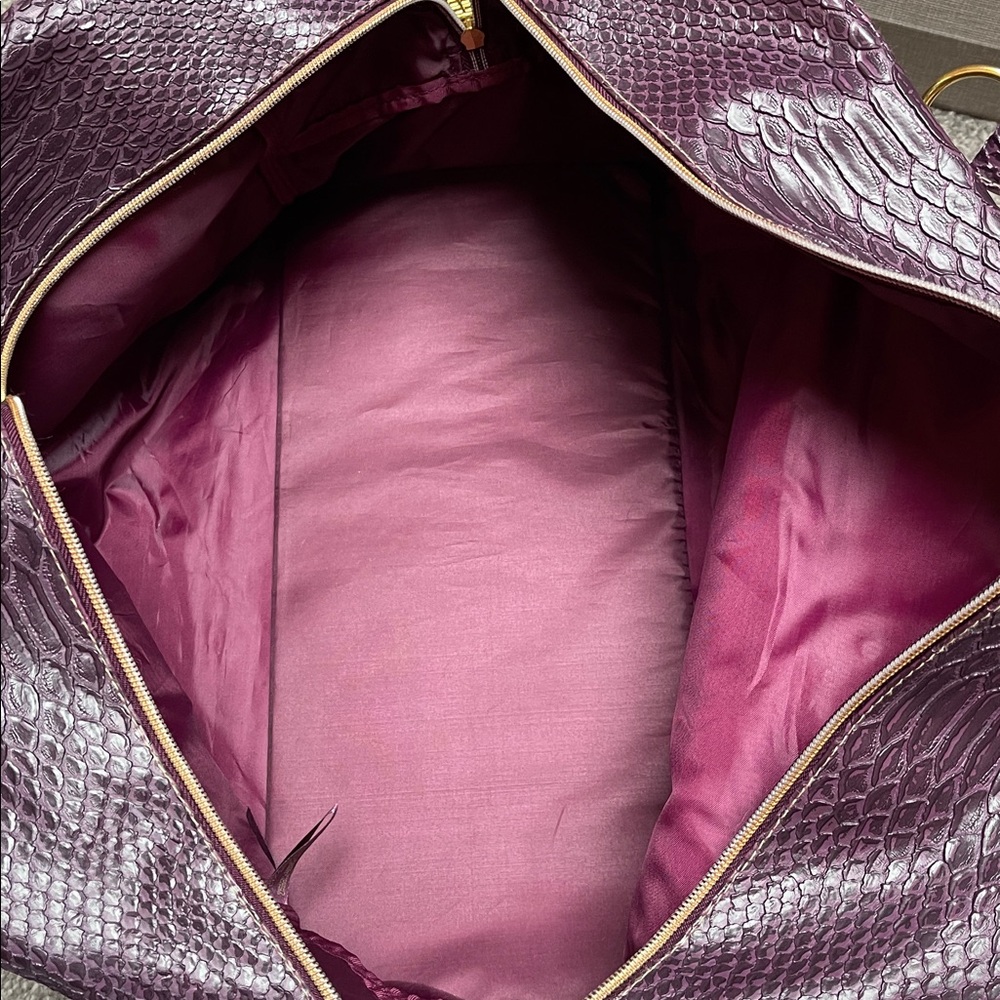 Elizabeth Arden purple weekender bag - Vintage - Picture 6 of 8